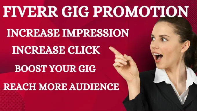 Do fiverr gig promotion and ranking with seo rank gig description and 