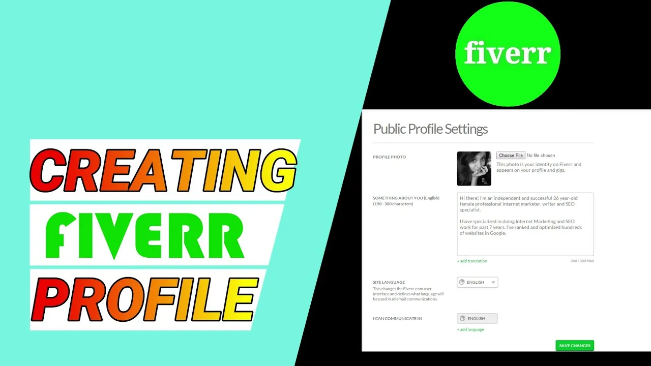 How to Set Up a Voiceover Profile on Fiverr