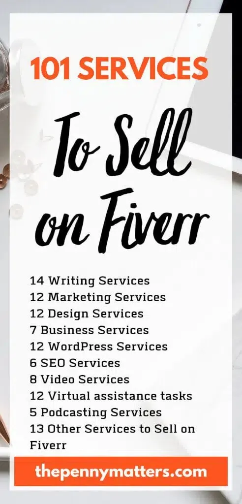 How to Sell Services on Fiverr