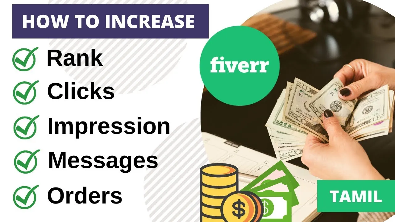 How To Increase Fiverr Gig Rank Clicks Impression Views Orders in 