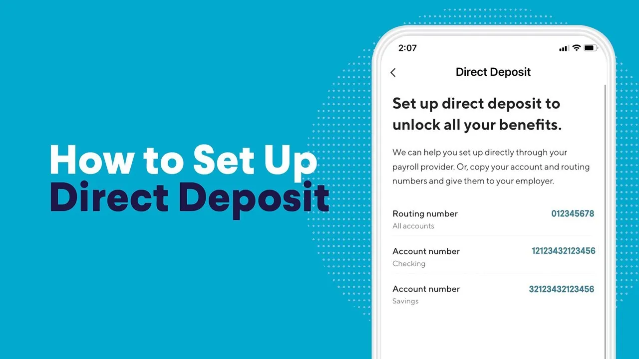 How to Set Up Direct Deposit in a Few Easy Steps  YouTube