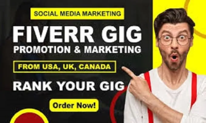 Promote and advertise your fiverr gig to reach more audience on social 