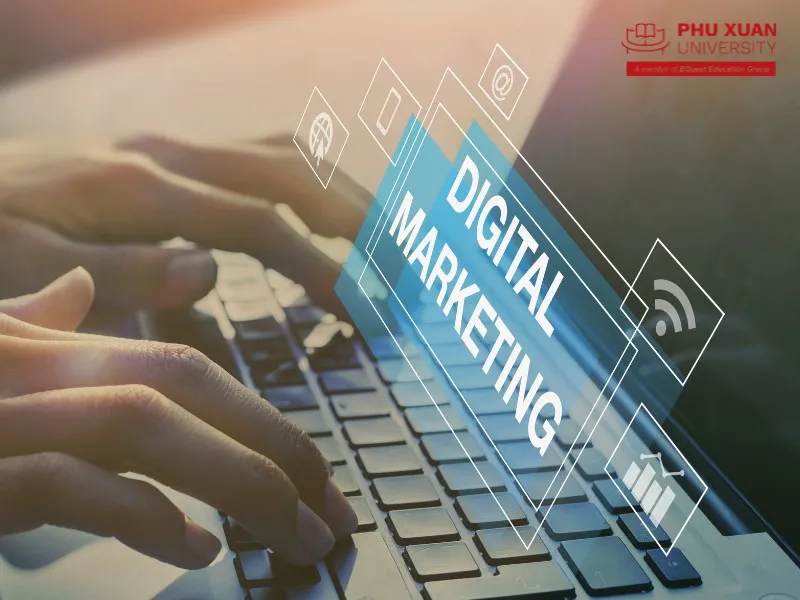 Digital Marketing 40  Trng i Hc Ph Xun