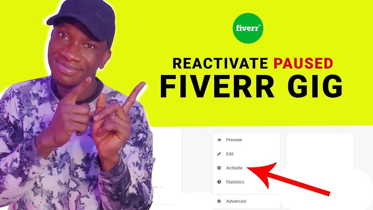 How to reactivate Fiverr gig after being paused by Fiverr  YouTube