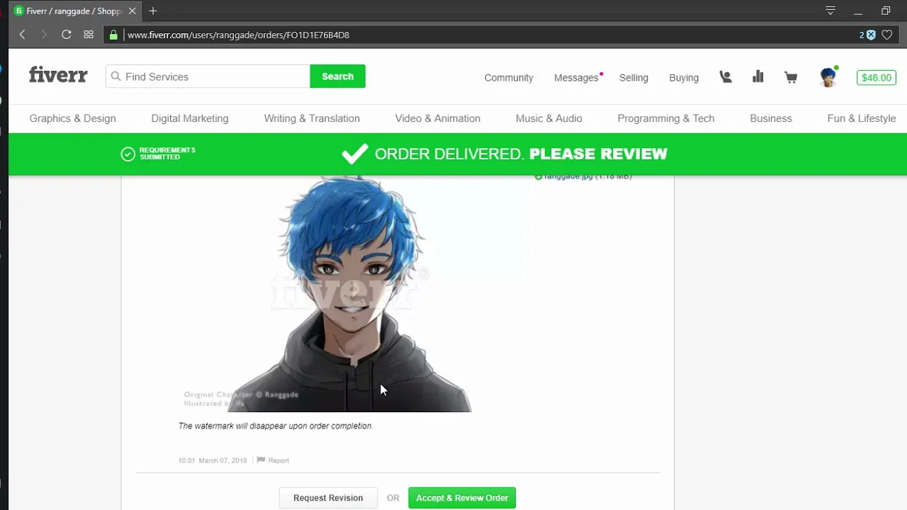 How to Accept an Offer on Fiverr