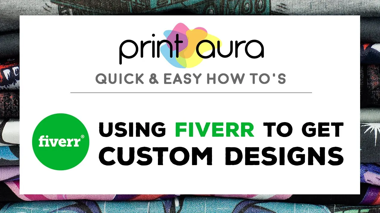 How to get custom designs created on Fiverr  YouTube