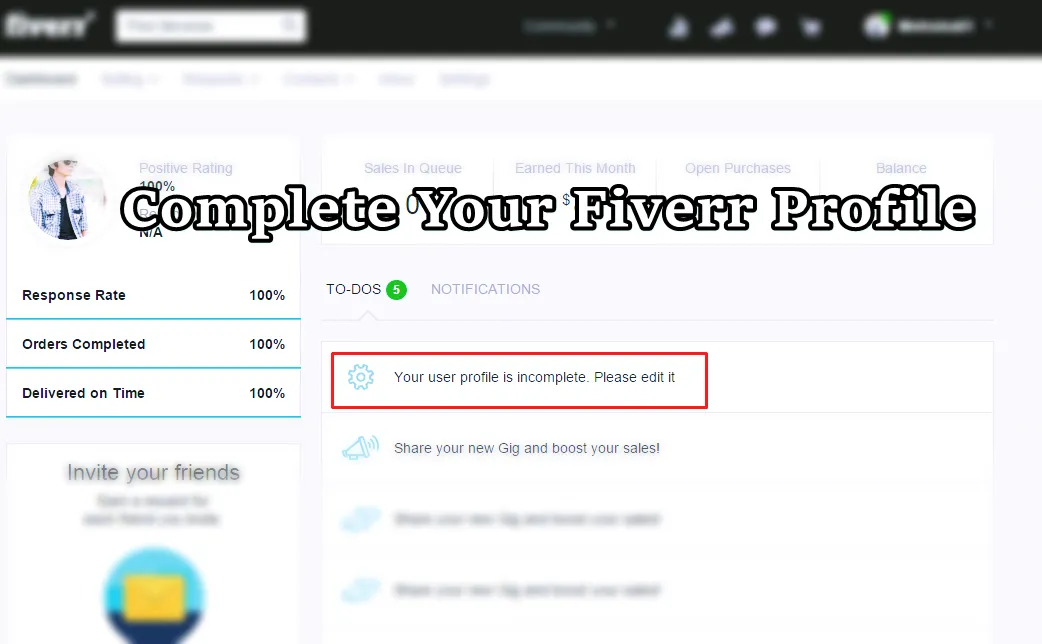 How to Complete Your Fiverr Profile: A Step-by-Step Guide