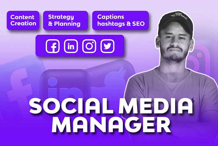 social media management for fiverr by Zohaib Saeed on Dribbble