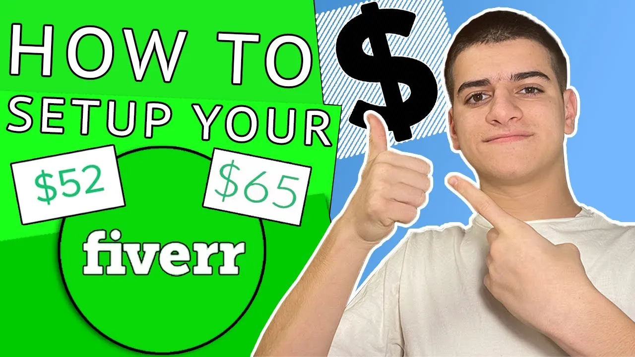 HOW TO SETUP your FIVERR ACCOUNT  HOW TO ADD GIGS to your FIVERR 