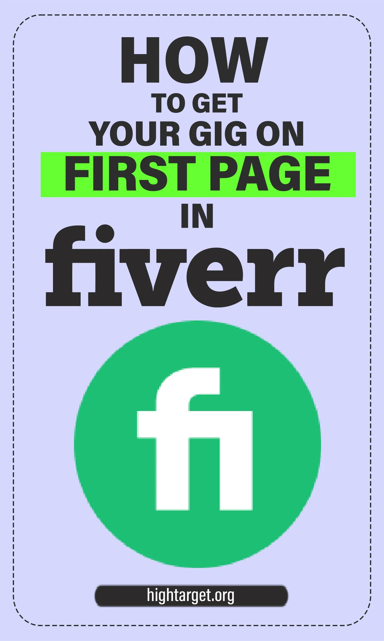 How to rank your gig on the first page in fiverr  Artofit