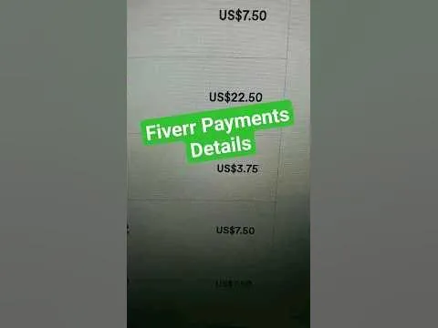 fiverr payment process  fiverr payment proof  fiverr payment 