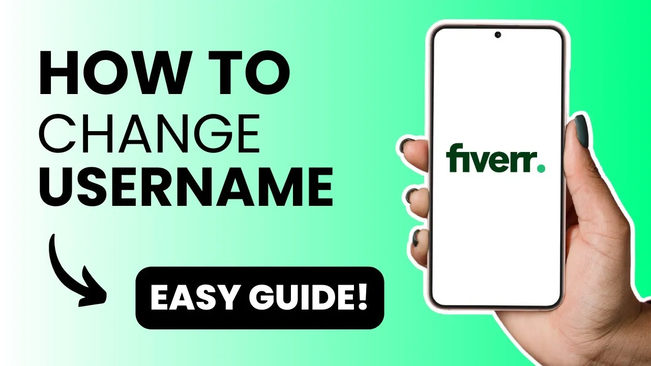 How To Change Your Fiverr Username  Easy Guide  YouTube