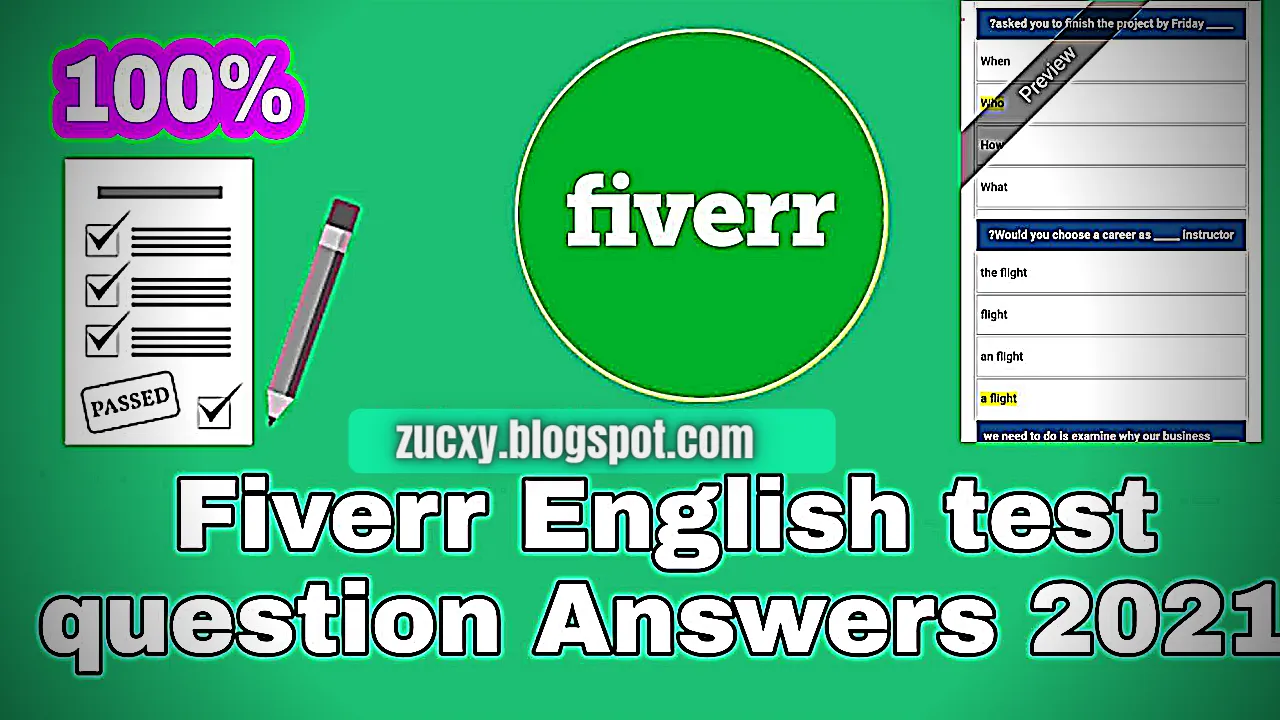 How to Pass the Fiverr English Test