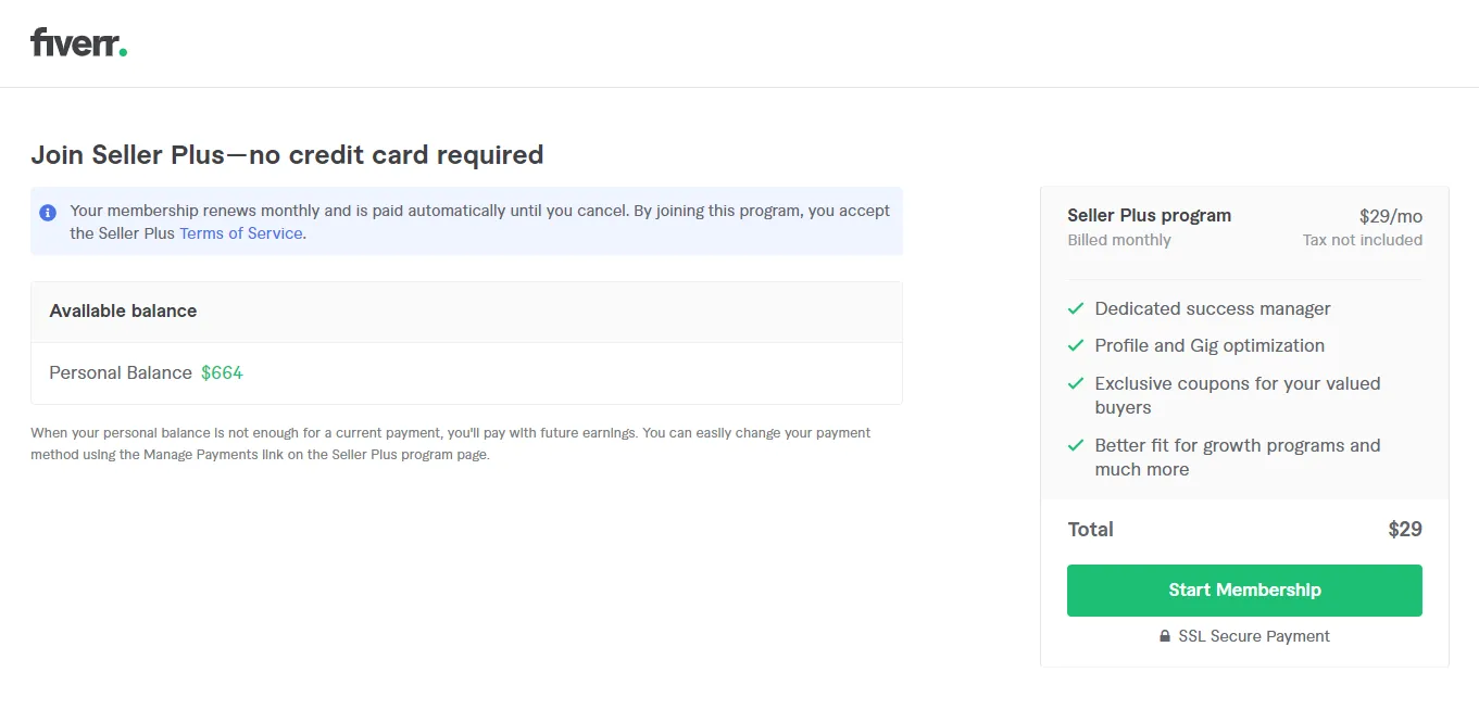 Fiverr Sellers Plus Program Review Is It Worth It