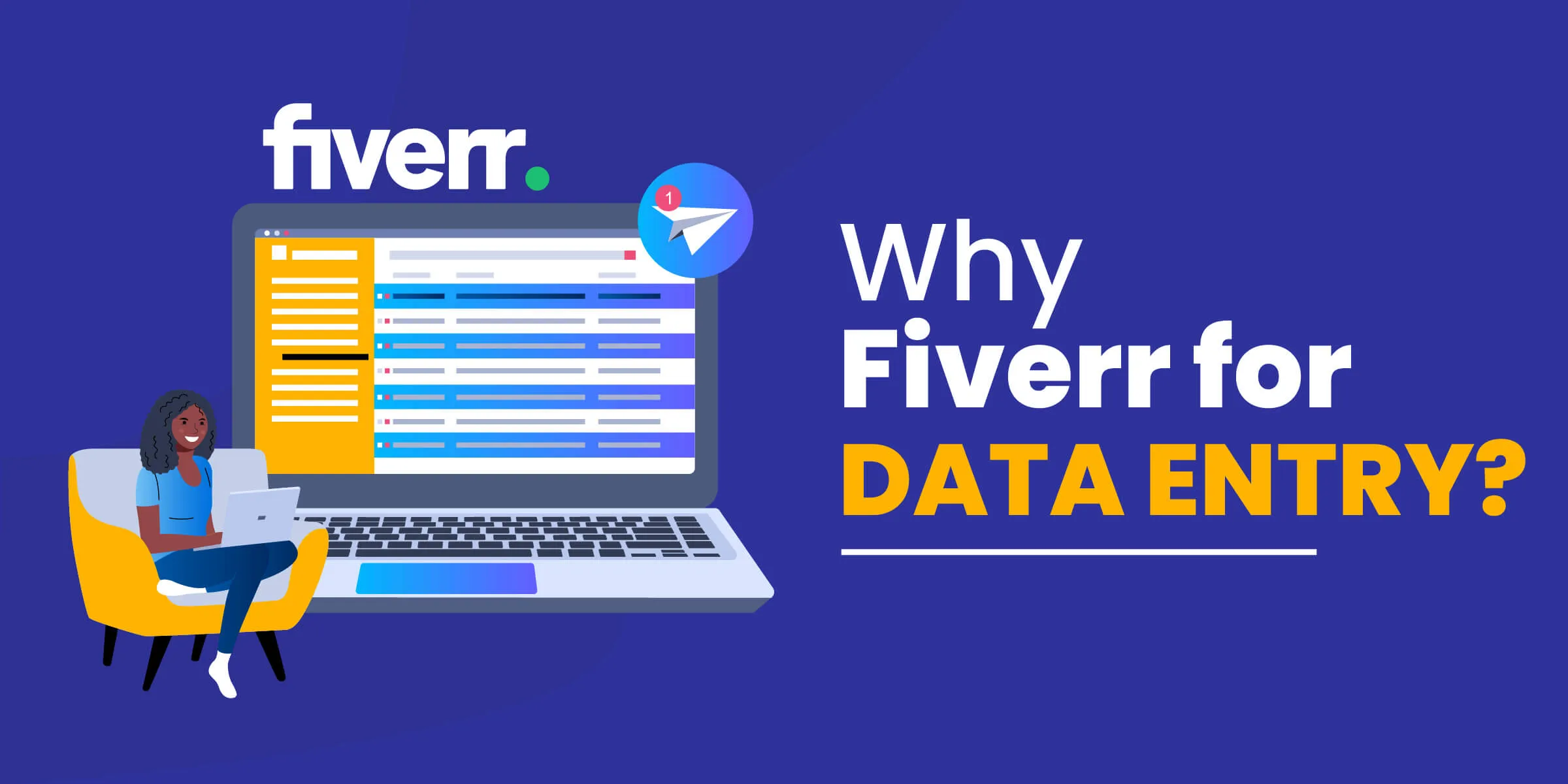 How to Start a Data Entry Job on Fiverr