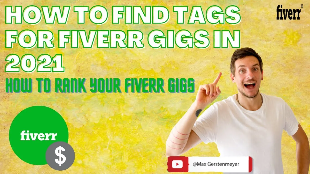 How To Find Tags For Fiverr Gigs in 2021  How To Rank Your Fiverr Gigs 