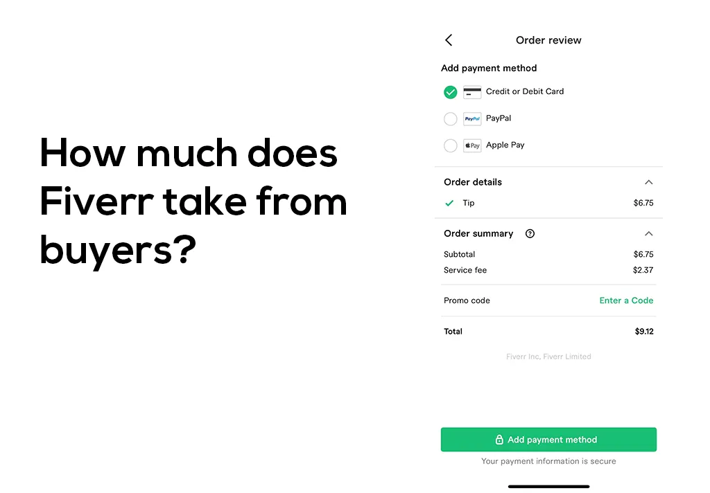 When Does Fiverr Take Payment?