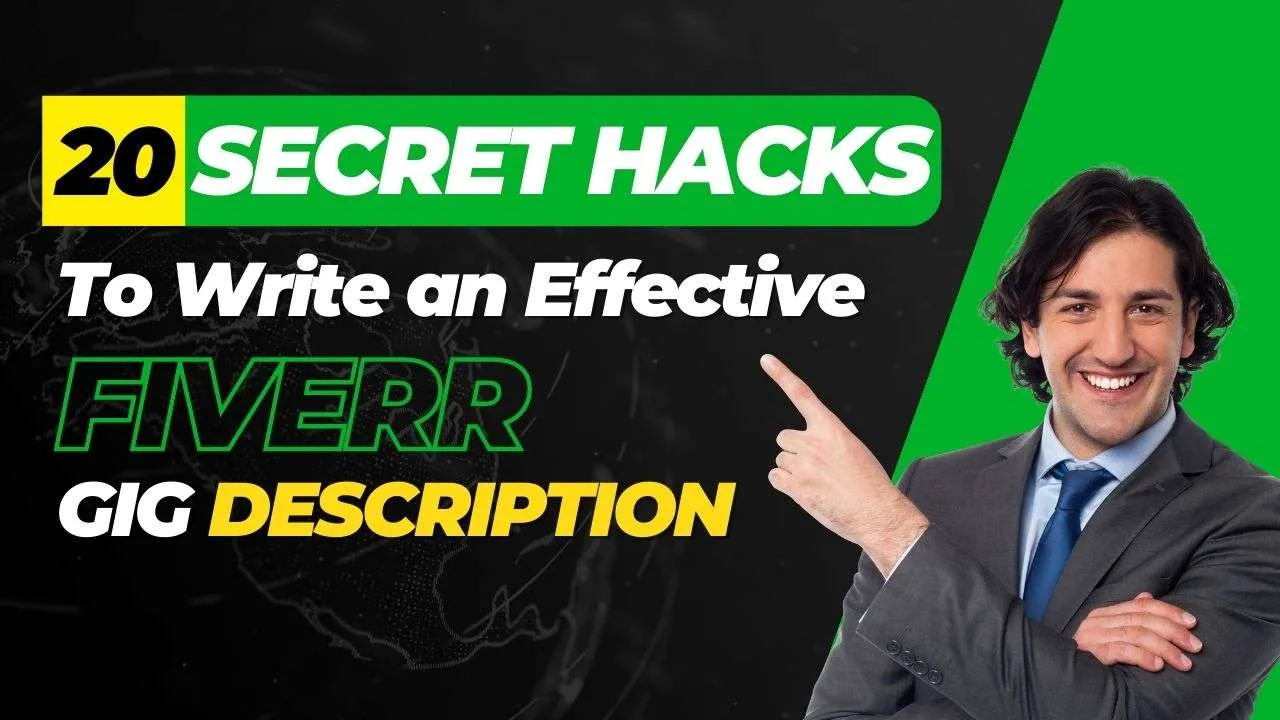 20 Secret Hacks To Write An Effective Fiverr Gig Description  Fiverr 