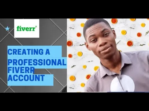 How to Create Professional Fiverr Account  Fiverr Tutorial