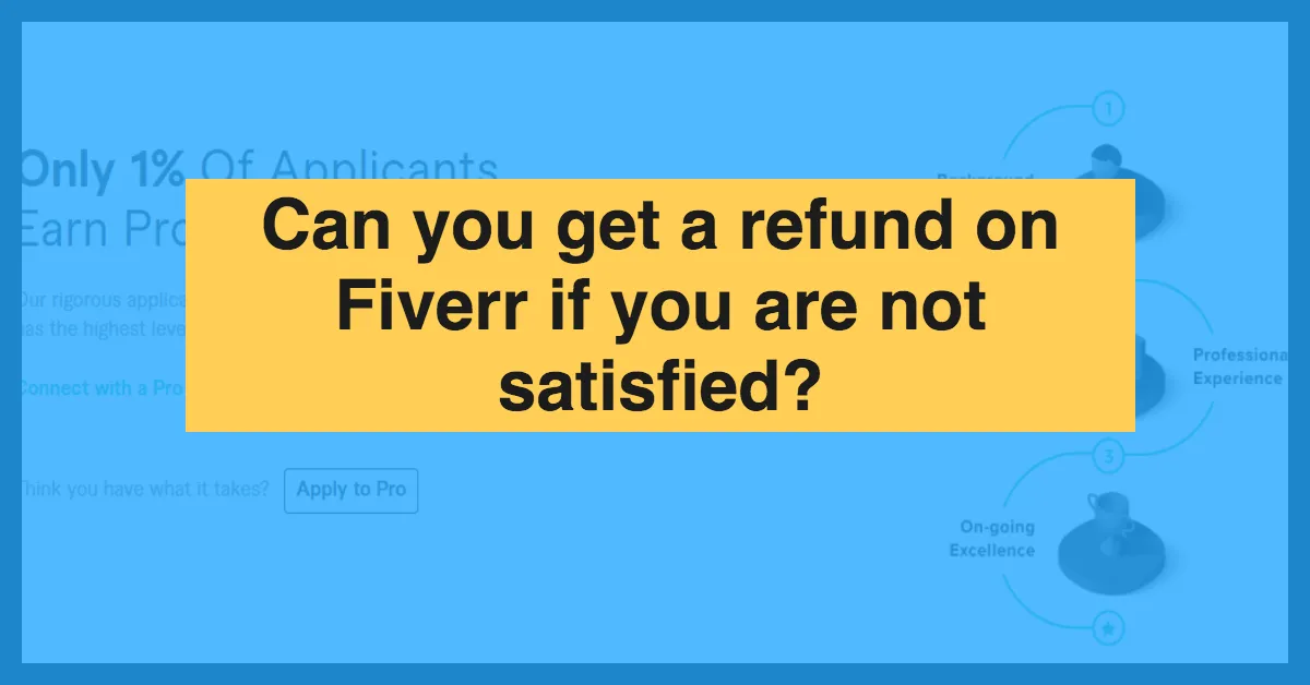 Can You Get a Full Refund on Fiverr?