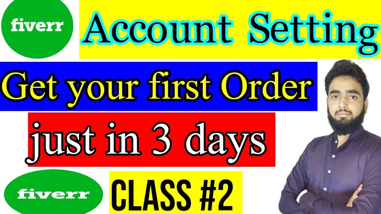 Fiverr Account Complete Setting  How to setup a seller Account on 