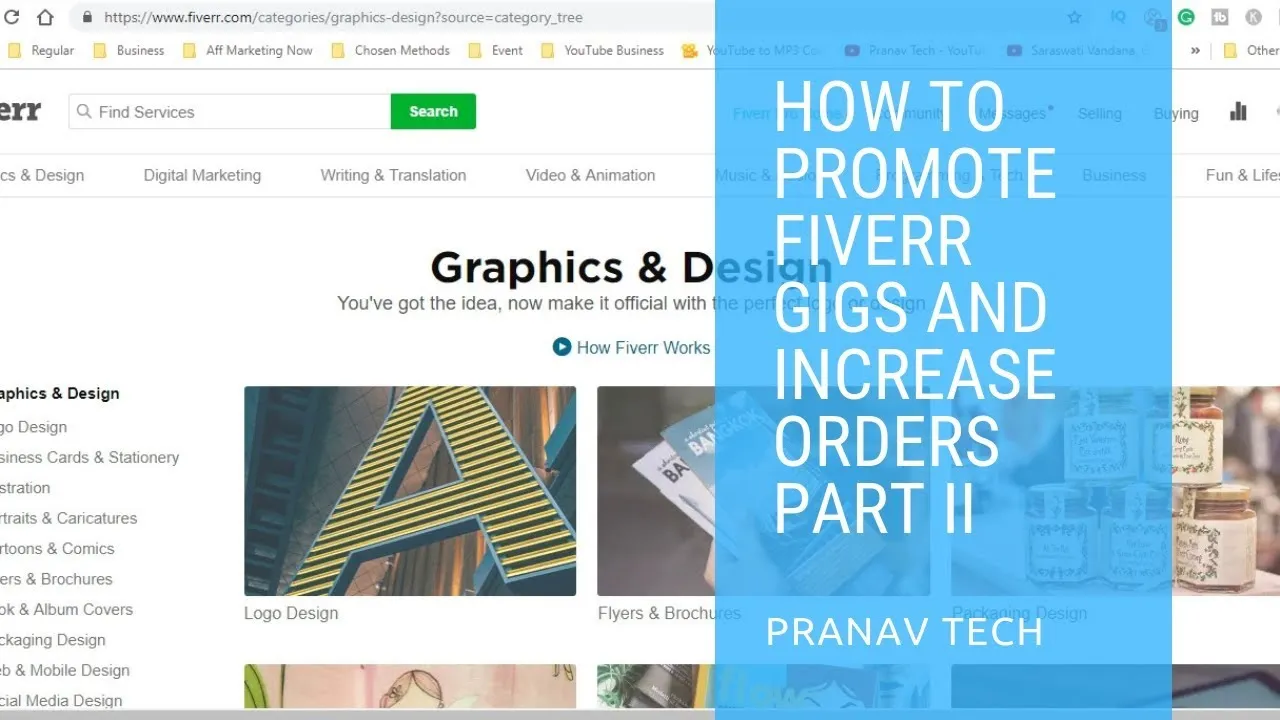 How to Promote Fiverr Gigs and Increase Orders Part II  YouTube