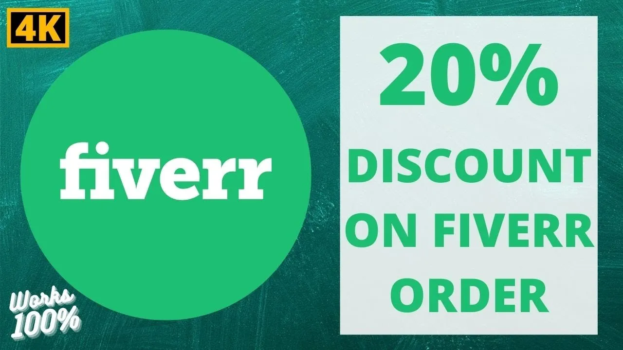 Fiverr Promo Code 2022  20 Discount using Fiverr Coupon Code  My 