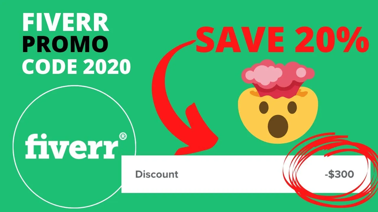 Fiverr Promo Code 2020  Save 20 on Fiverr With This Fiverr Coupon 