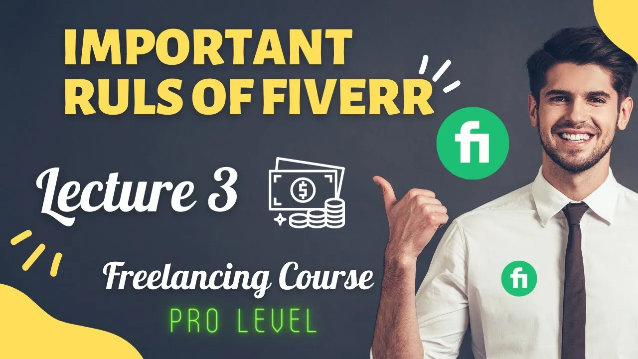 Important Rules of Fiverrcom  TOS  Fiverr Training  Lecture 3  YouTube