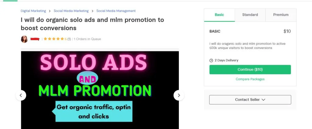 How to Write an Ad in Fiverr for Seller Requests