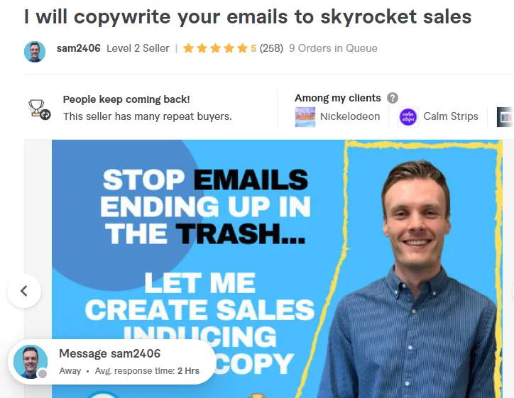 2023 Ten10 Best Email Copy Writers On Fiverr  by Hustle Right Online 