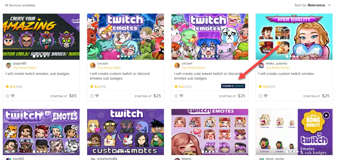 How to Get Emotes for Twitch Hiring Someone on Fiverr  Live Streaming Tech