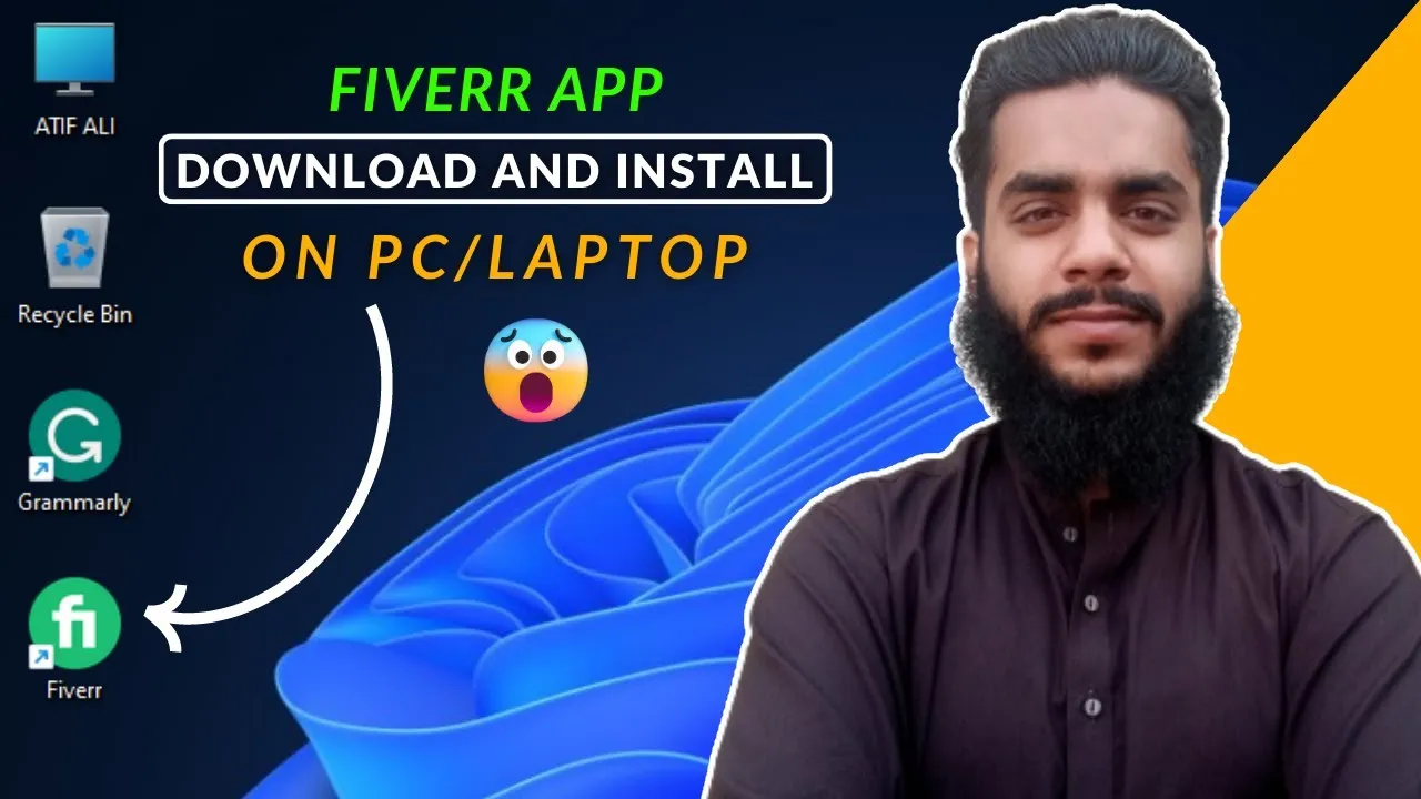 How to Install Fiverr app on Pc Without any Software  YouTube