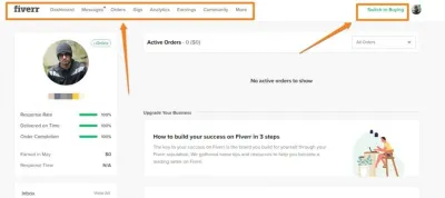 How to Switch to Seller on the Fiverr App