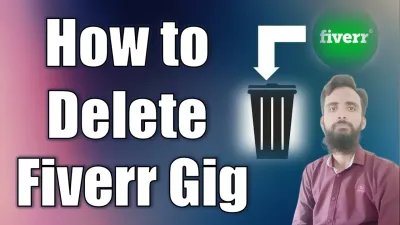 How to Delete a Gig on Fiverr