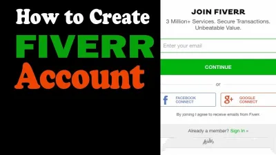 How to Open a Fiverr Seller Account