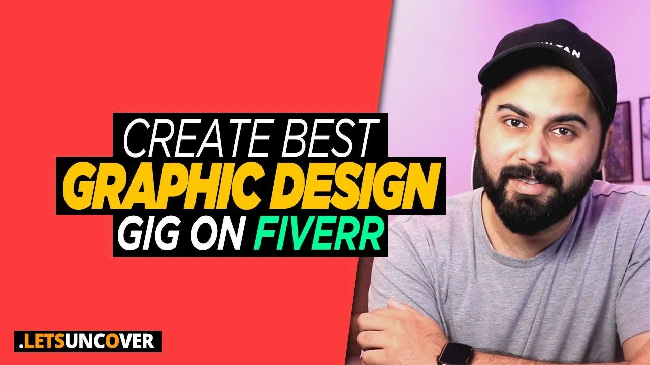 Create Best Graphic Design Gig on Fiverr Step by Step in 20 Minutes 