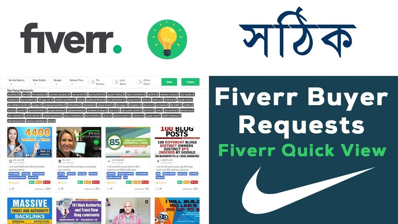 Fiverr Quick View  Rank Your Fiverr GIG to First Page  