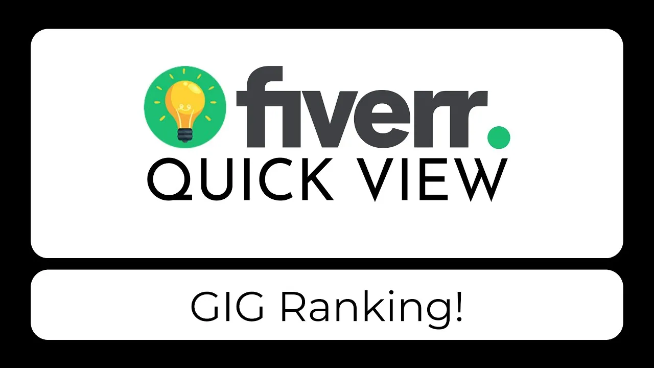 Fiverr Keyword Research Made Easy  Fiverr Quick View Extension 