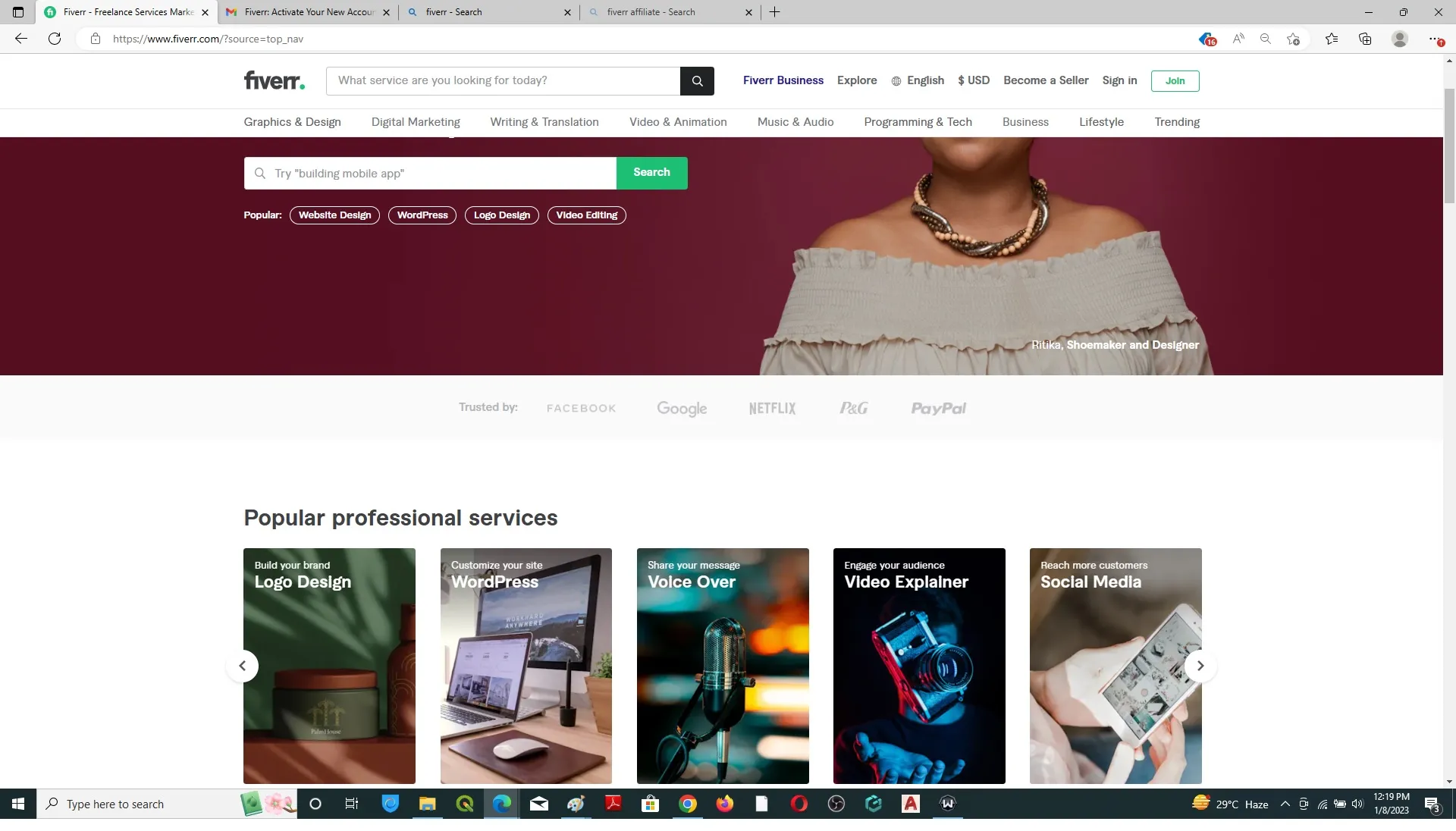 How to Register with Fiverr