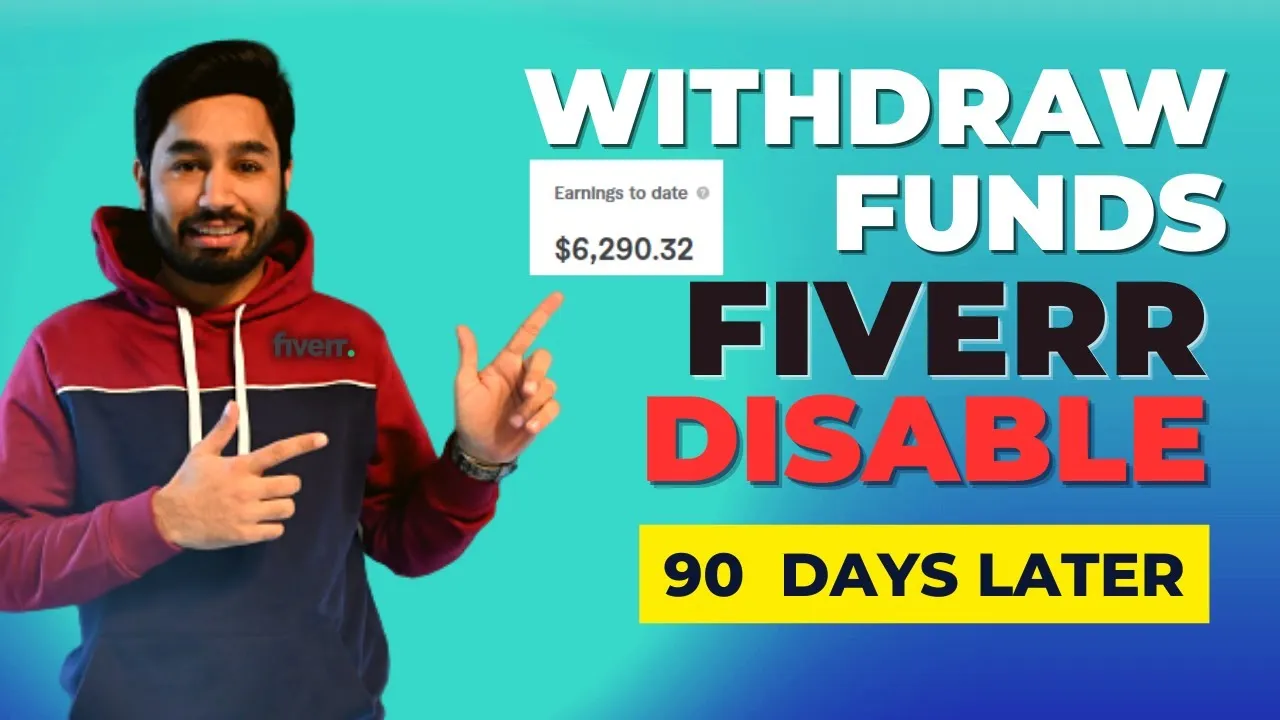 How to withdraw money from disabled fiverr account  fiverr payment 