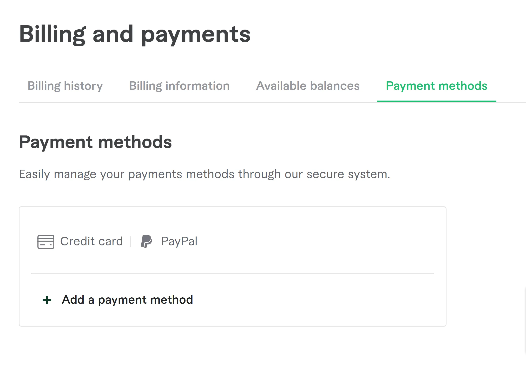 How to Add a Payment Method to Fiverr