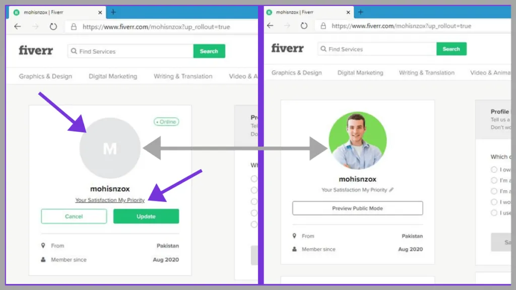 How to Remove Your Profile Picture from Fiverr