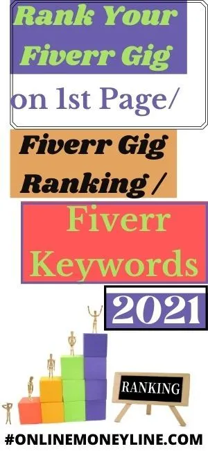 Rank Your Fiverr Gig on 1st Page  Fiverr Gig Ranking  Fiverr Keywords 