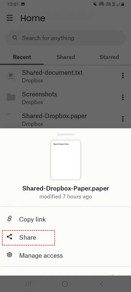 How to Share Dropbox Folder 4 Effective and Fast Ways