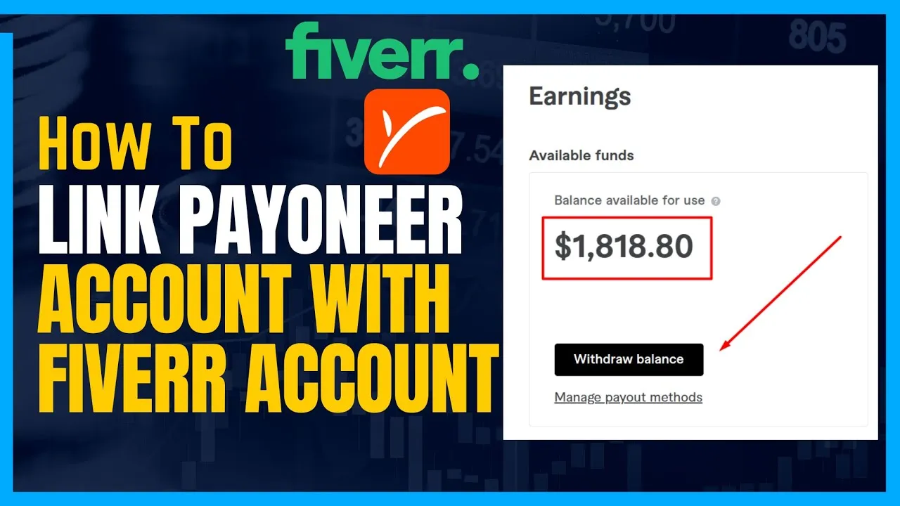 How to Attach Payoneer Account with Fiverr in easy Steps  Withdraw 