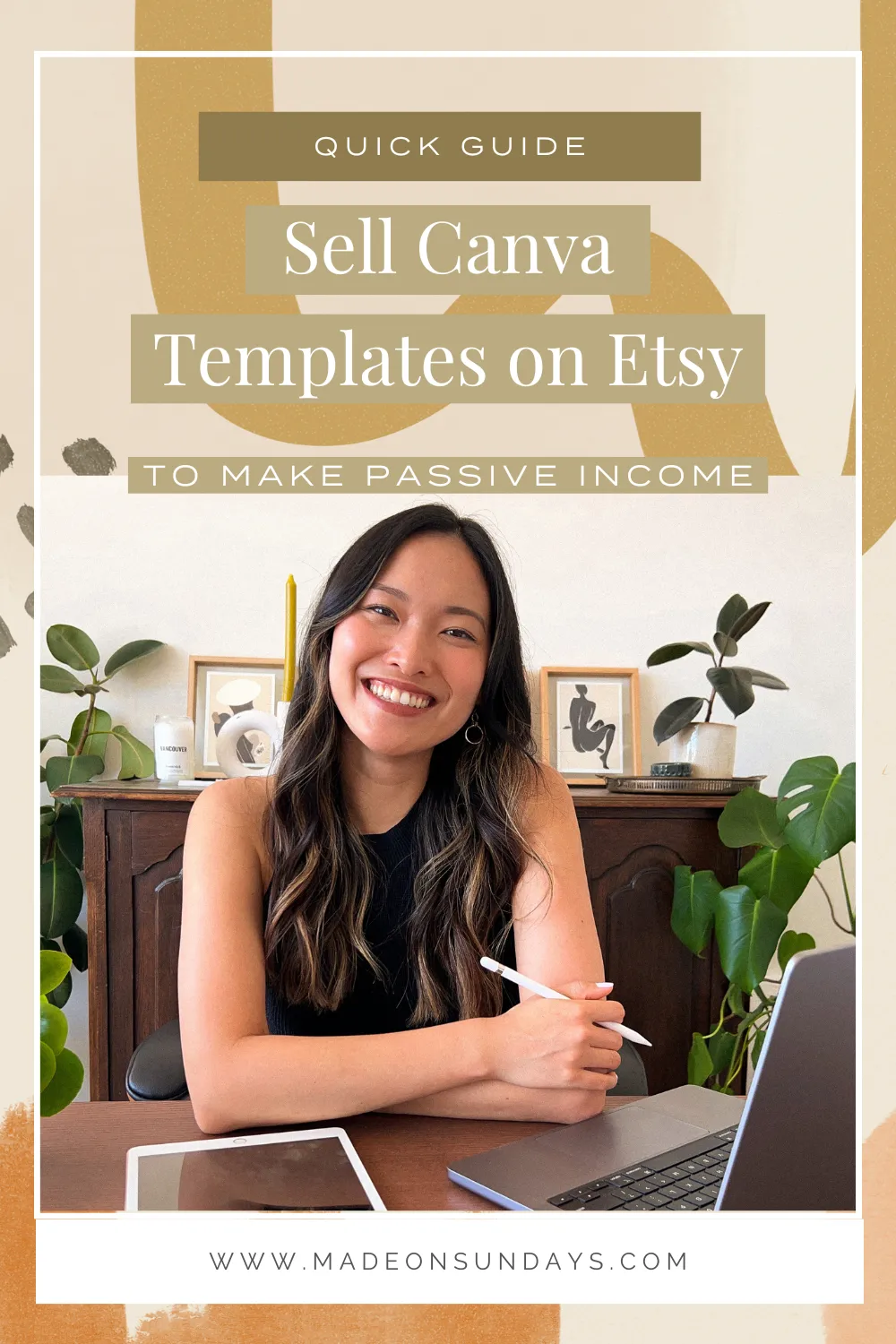 Sell Canva Templates on Etsy to Make Passive Income  madeonsundayscom