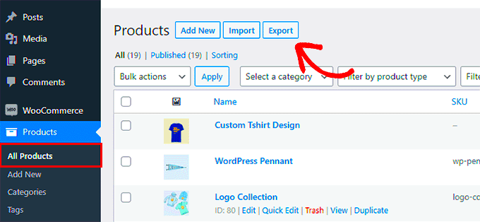 How To Import And Export WooCommerce Products With Images