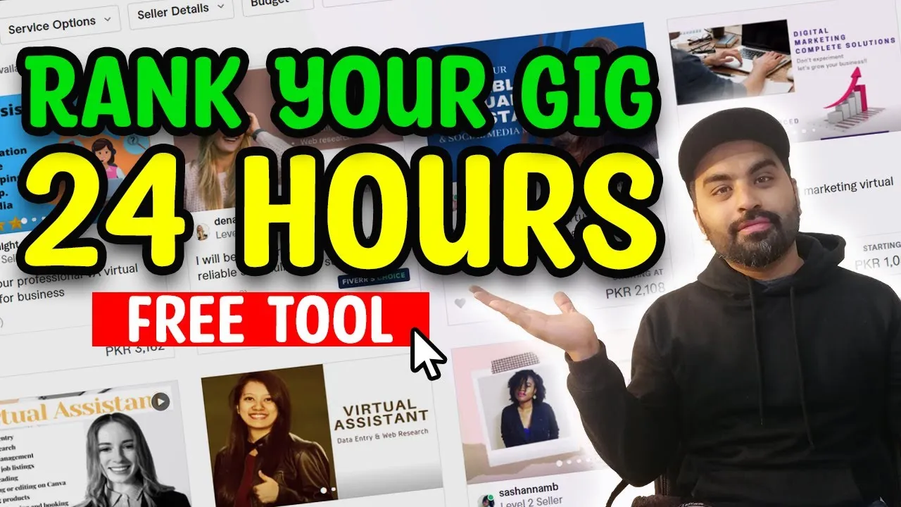 How To Rank Your Fiverr Gigs in 24 HOURS with FREE TOOL  YouTube