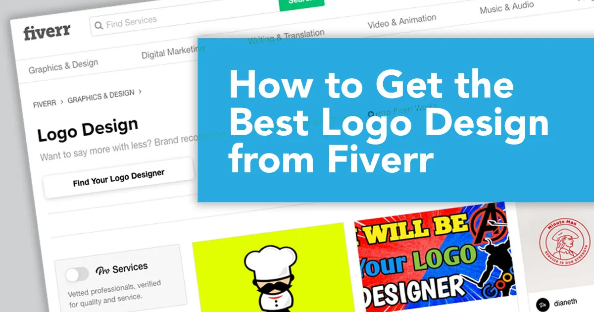 How to Get the Best Logo Design from Fiverr  Branding Compass